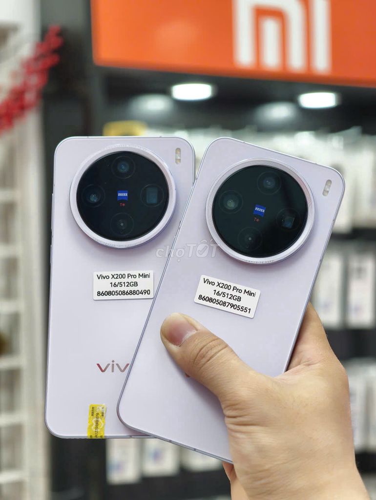 VIVO X200 PRO MINI (16/512GB) Máy 99%, Màu Tím. Mua bán Điện thoại tại Quận 11 Tp Hồ Chí Minh được đăng bởi Vinhanmobile hình 1