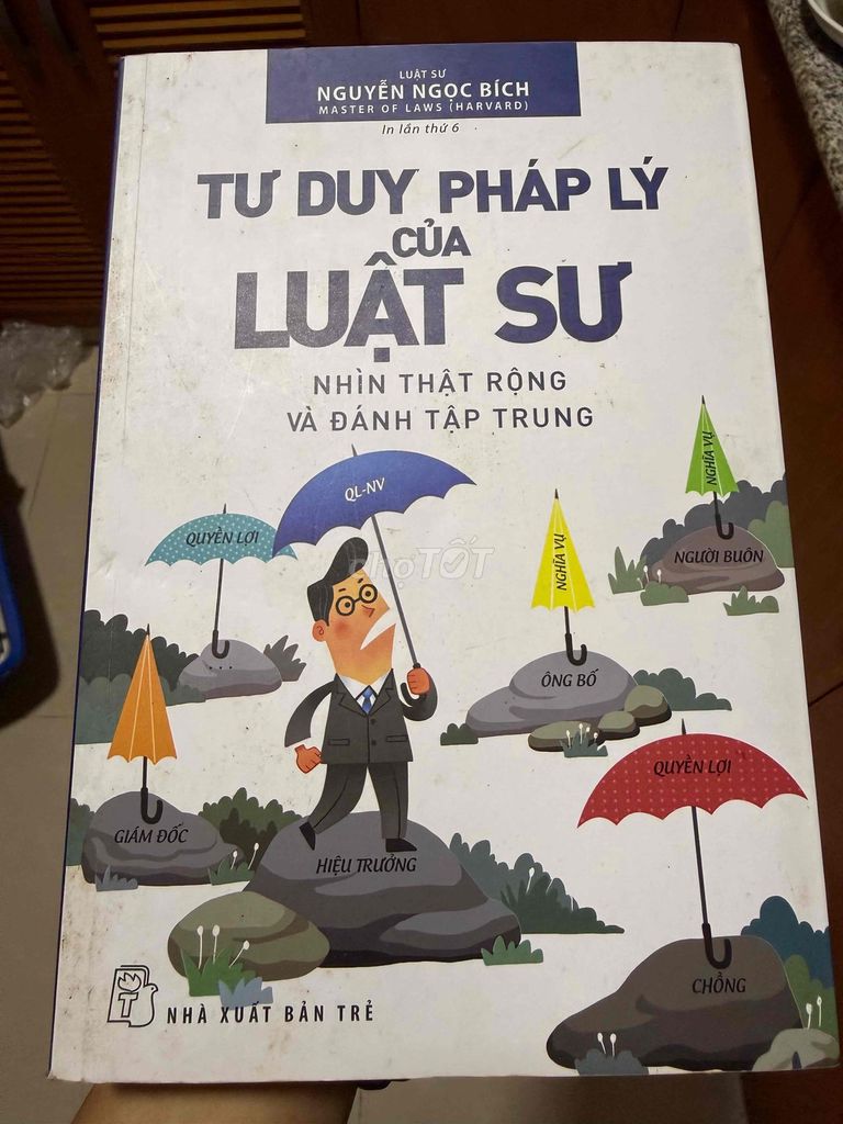 Sách Tư Duy Pháp Lý Của Luật Sư. Mua bán Sách tại Quận Tân Phú Tp Hồ Chí Minh được đăng bởi Vũ Tuấn Hưng hình 1
