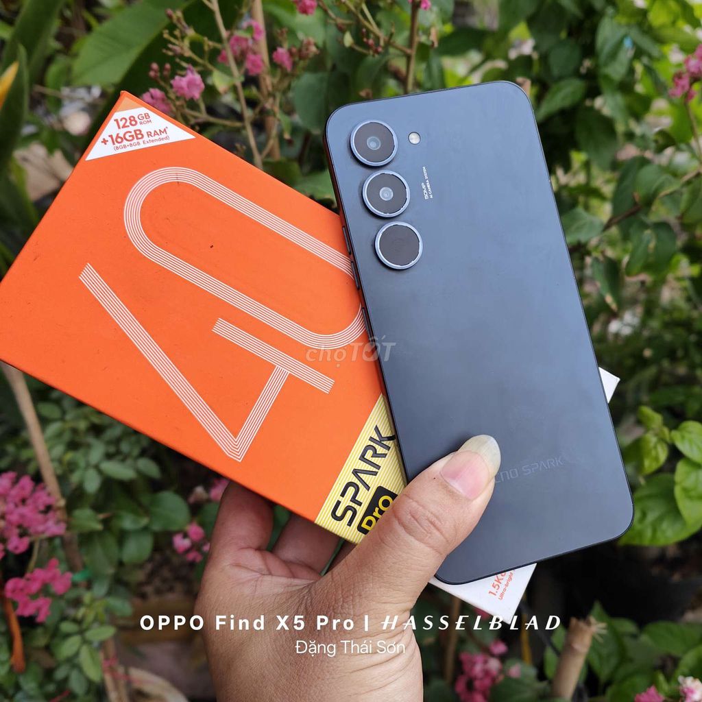 Tecno Spark 40 Pro 8GB/128GB Xám. Mua bán Điện thoại tại Thành phố Biên Hòa Đồng Nai được đăng bởi Điện thoại Xiaomi Biên Hòa hình 1