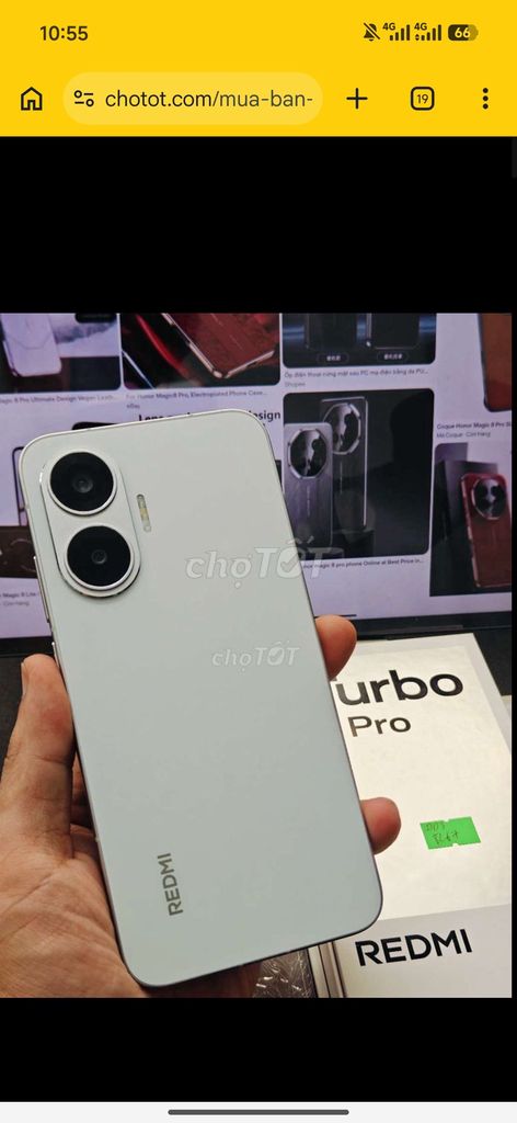 Xiaomi Redmi Turbo 4 Pro Trắng. Mua bán Điện thoại tại Quận Hoàn Kiếm Hà Nội được đăng bởi Trung hình 1