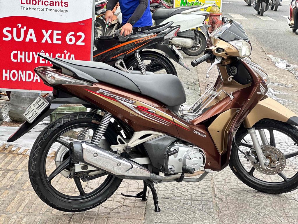 Honda Future FI 2014 Nâu.9chủ ký uỷ quyền. Mua bán Xe máy tại Quận Bình Thạnh Tp Hồ Chí Minh được đăng bởi Chương Decal hình 3