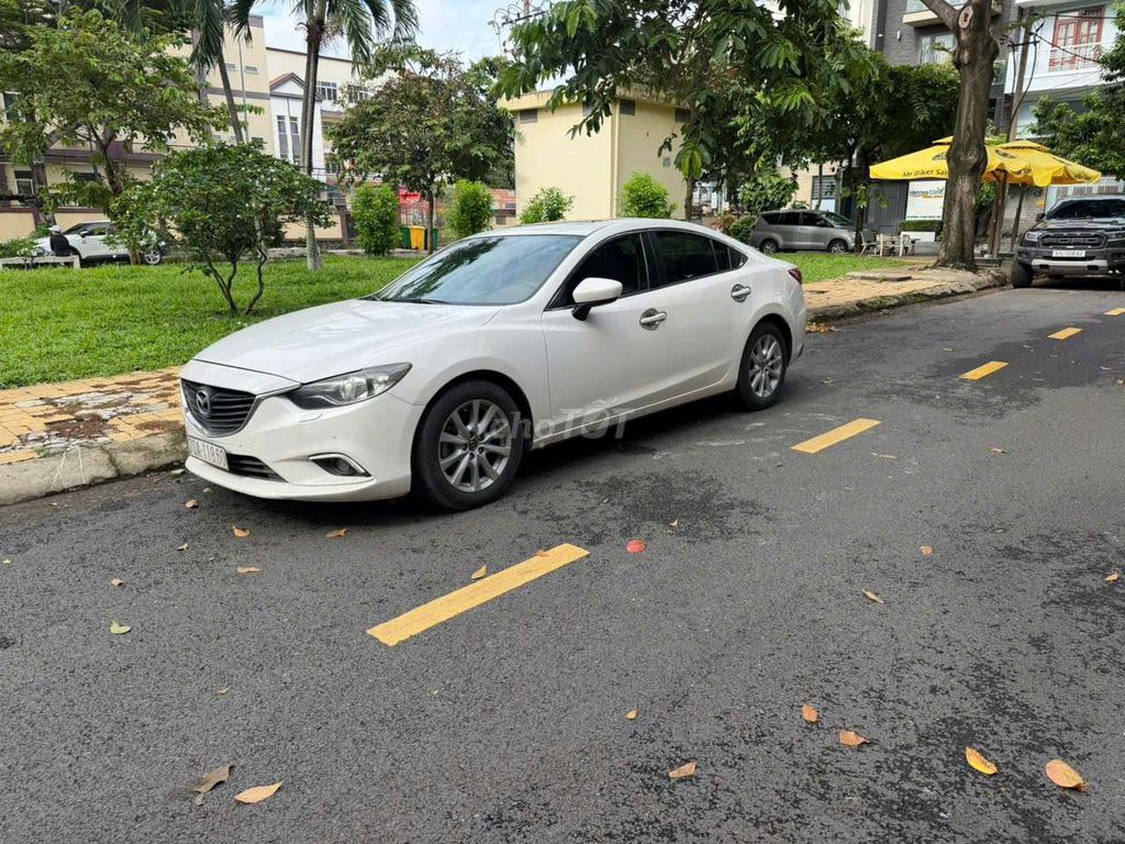 Mazda 6 2016 Белый Автомат 80 000 км