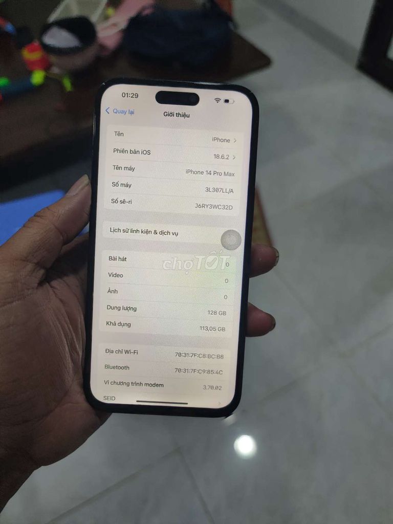 iphone 14promax 128gb bán hay giao lưu nha. Mua bán Điện thoại tại Huyện Đất Đỏ Bà Rịa - Vũng Tàu được đăng bởi tùng hình 1