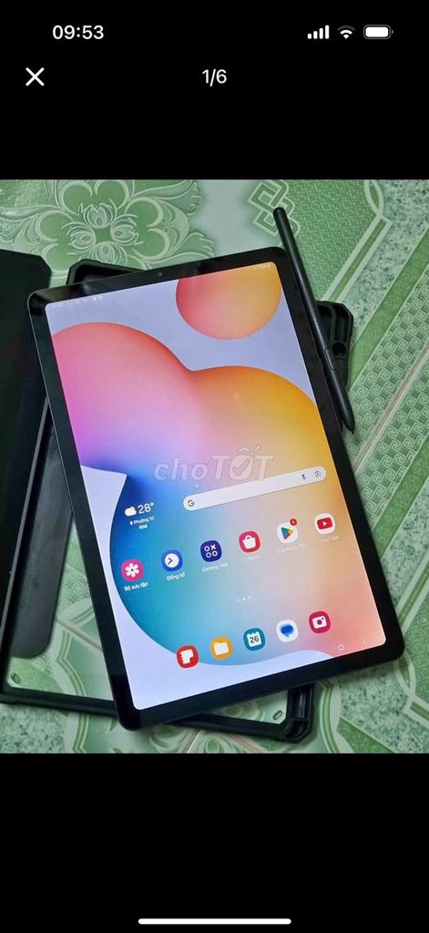 Samsung Tab S6 Lite Đen. Mua bán Máy tính bảng tại Quận 5 Tp Hồ Chí Minh được đăng bởi Hỏa Diệp hình 1