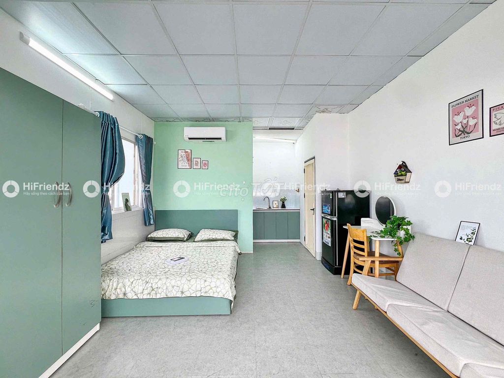 🌿 STUDIO FULL NỘI THẤT – BAN CÔNG SIÊU RỘNG, THOÁNG MÁT