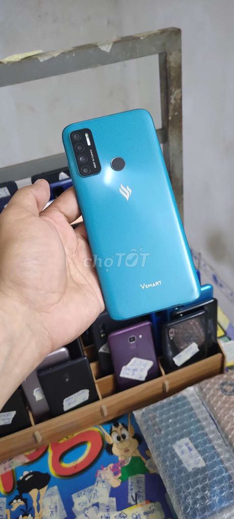 Vsmart live 4, ram 6gb, 64gb, pin 5000. Mua bán Điện thoại tại Quận Gò Vấp Tp Hồ Chí Minh được đăng bởi A LONG   nhận thanh toán THẺ TÍN DỤNG hình 1