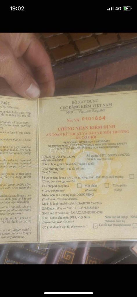 Dongfeng tải trong 9t sản xuất 2013. Mua bán Xe tải, xe ben tại Huyện Bình Chánh Tp Hồ Chí Minh được đăng bởi Dương Ôtô  hình 2