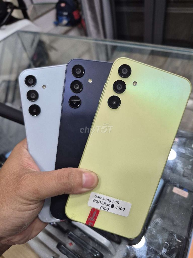 Samsung Galaxy A15 128GB Vàng 99%. Mua bán Điện thoại tại Quận 8 Tp Hồ Chí Minh được đăng bởi zzminphonezz hình 1