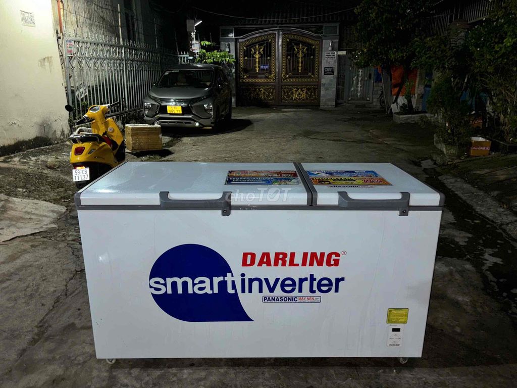 tủ đông darling 770L dàn lạnh đồng inverter