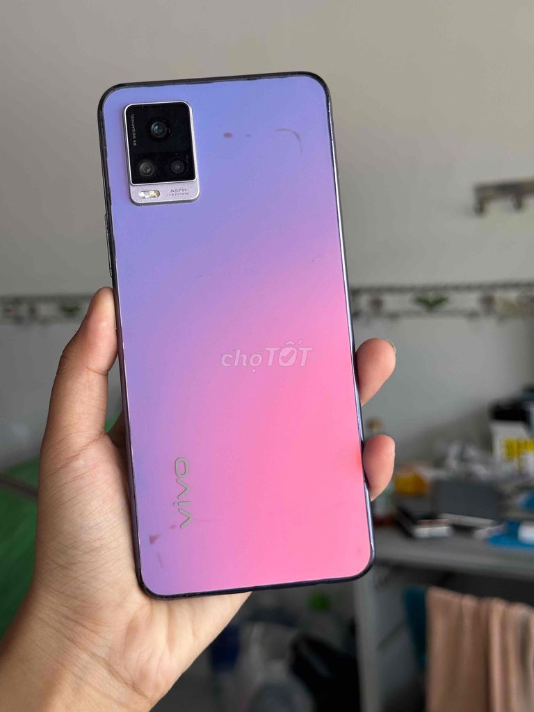 Vivo V20 128GB Tím hồng. Mua bán Điện thoại tại Thị xã Tân Uyên Bình Dương được đăng bởi Cửa hàng Kim Tuyến hình 1