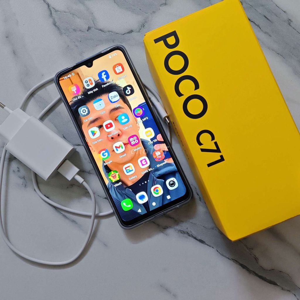 Poco C71 lướt 3/64. Mua bán Điện thoại tại Quận Hai Bà Trưng Hà Nội được đăng bởi Vảo nick xem thêm  hình 1