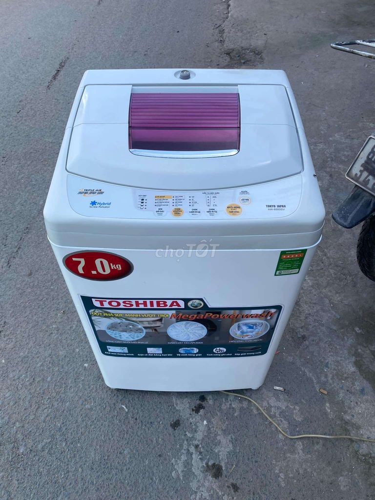 Thanh lý máy giặt toshiba 7kg còn đẹp