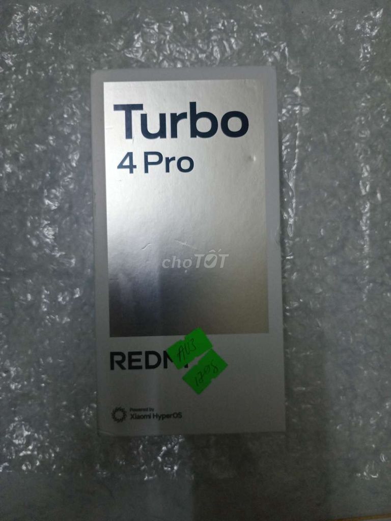 Xiaomi Redmi Turbo 4 Pro 12GB/256GB Xanh like new. Mua bán Điện thoại tại Quận 8 Tp Hồ Chí Minh được đăng bởi Thiện Nhật hình 1