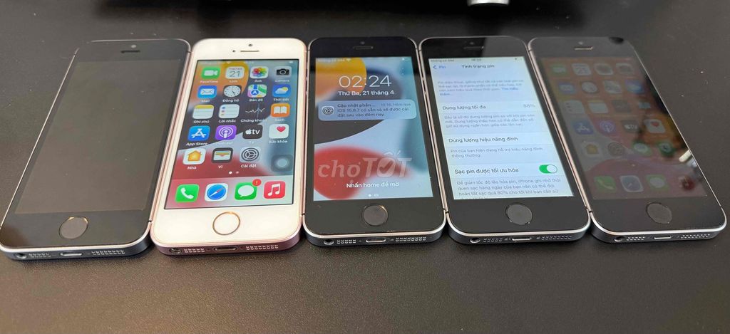 Apple iPhone 5SE 16GB Đen. Mua bán Điện thoại tại Quận Hoàng Mai Hà Nội được đăng bởi Đinh Thế Dũng hình 1