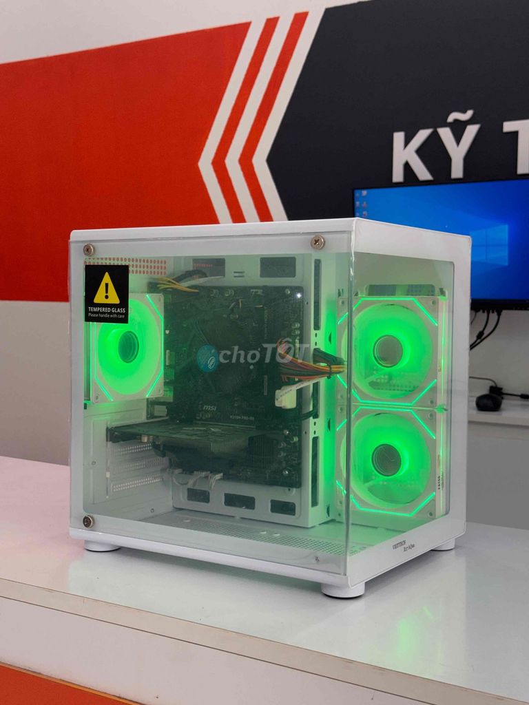 Pc gaming i3-9100F 8GB/256GB GTX 730 Trắng. Mua bán Máy tính để bàn tại Quận Hà Đông Hà Nội được đăng bởi NC computer hình 1