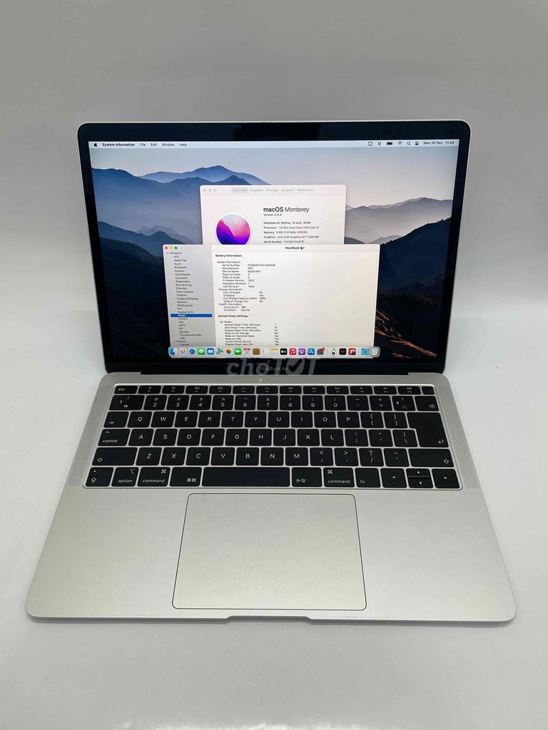 Macbook Air 2018 i5 Ram 8 ssd 256