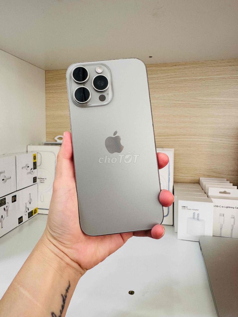 Apple iPhone 16 Pro Max 256GB Xám. Mua bán Điện thoại tại Thành phố Long Xuyên An Giang được đăng bởi Ngân KNmobile An Giang  hình 1
