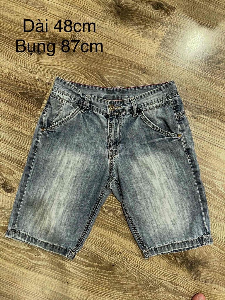 Quần short nam Blue Exchange Cotton size 30. Mua bán Quần áo tại Quận Nam Từ Liêm Hà Nội được đăng bởi Mạc Đức Nghĩa hình 1