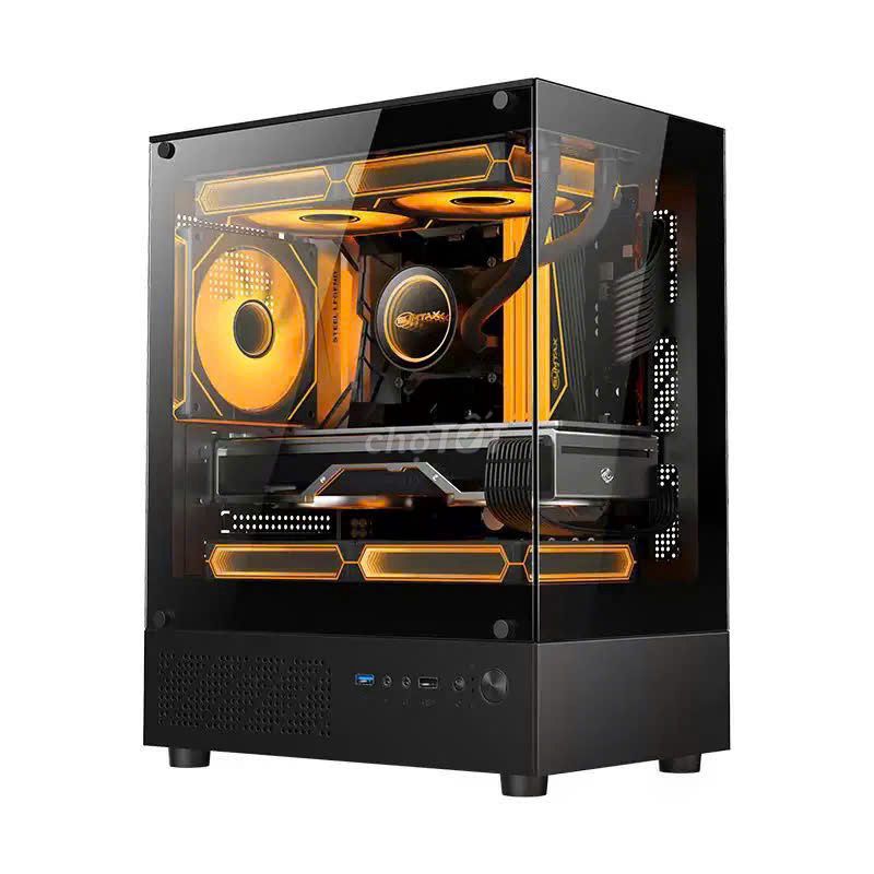 Vỏ case M-ATX Đen Mới. Mua bán Linh kiện (RAM, Card...) tại Quận 5 Tp Hồ Chí Minh được đăng bởi Hòa Subaru hình 1