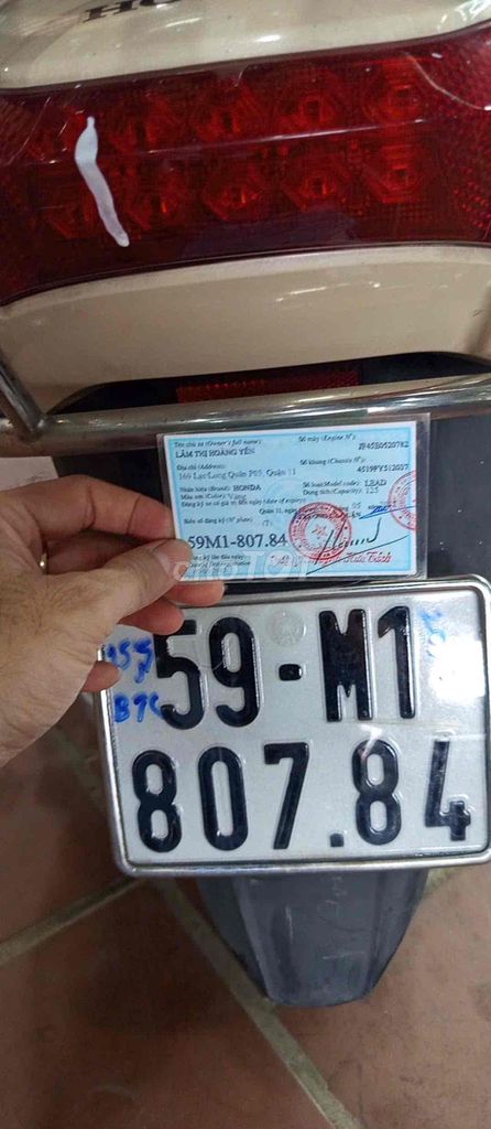 Lead 2015 Bstp59M1 -xe nữ đi kỹ còn 98%. Mua bán Xe máy tại Quận 6 Tp Hồ Chí Minh được đăng bởi Lâm sung Thu Mua Xe   hình 6