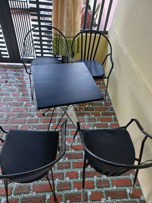 Bộ bàn cafe xài trong nhà & sân vườn. Mua bán Nội thất, đồ gia dụng khác tại Quận 5 Tp Hồ Chí Minh được đăng bởi Đại Phúc Hưng