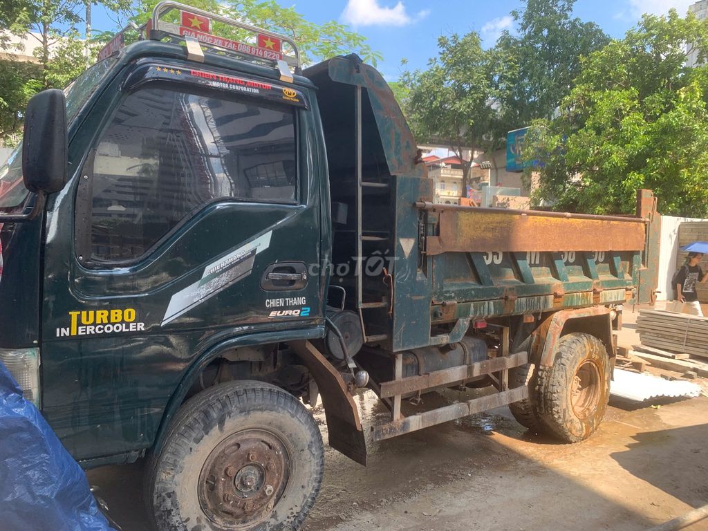 Xe tải ben tự đổ Chiến Thắng 2T sản xuất năm 2008. Mua bán Ô tô tại Quận Hà Đông Hà Nội được đăng bởi nguyễn anh tú hình 3