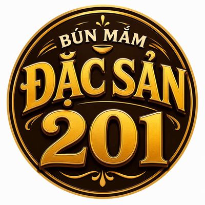 Bún mắm đặc sản 201 logo