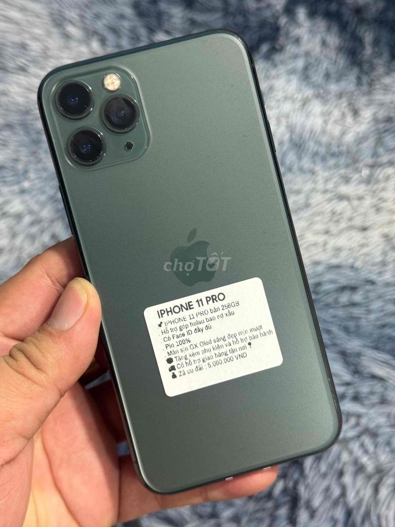 iPhone 11 Pro 256GB pin 100%. Mua bán Điện thoại tại Huyện Trảng Bom Đồng Nai được đăng bởi Hồ Trung Hiếu hình 1