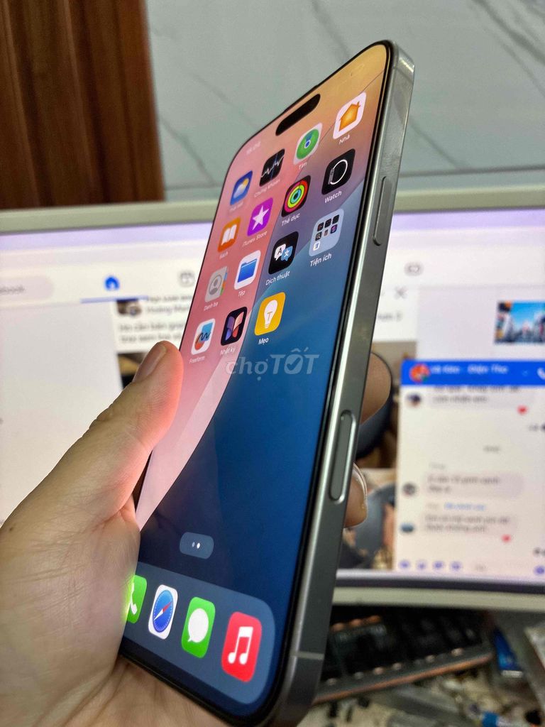 Apple iPhone 16 Promax quốc tế pin 100% bh 9/2026. Mua bán Điện thoại tại Quận Lê Chân Hải Phòng được đăng bởi hoang anh hình 1