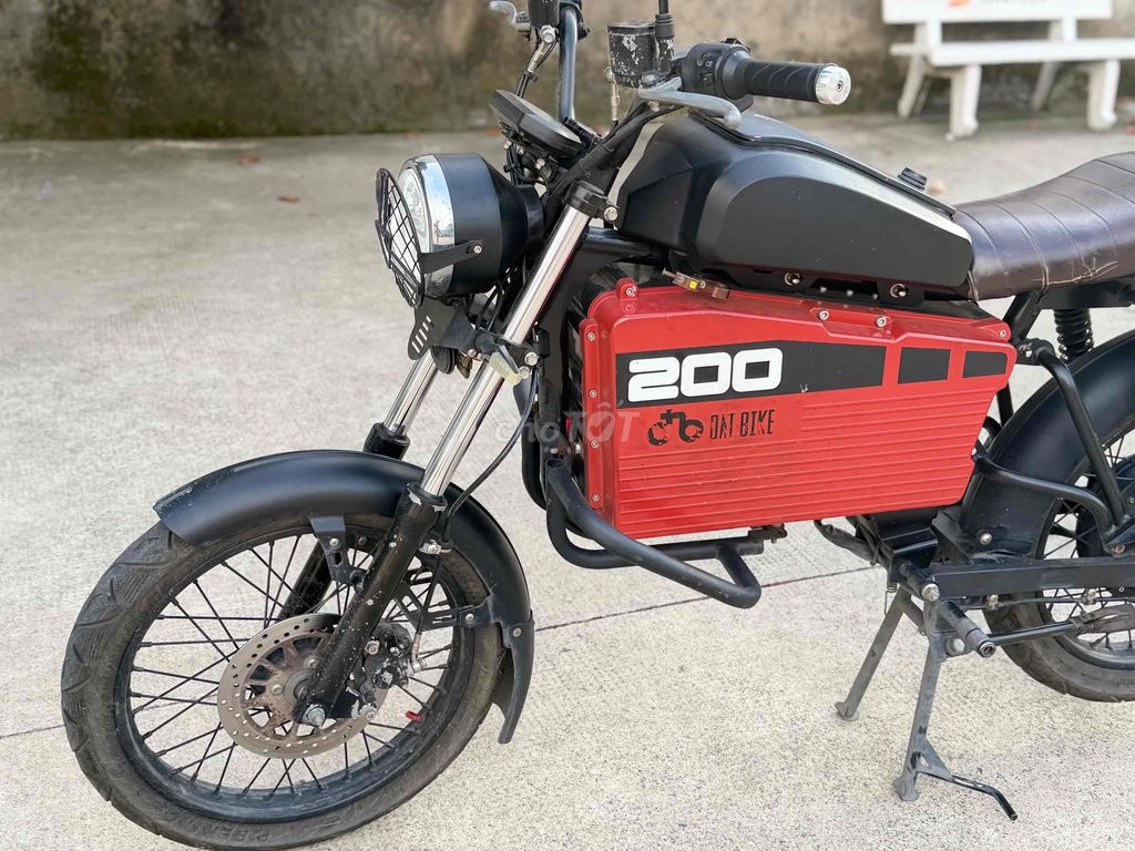 Электрический скутер Datbike Weaver красный, черный 8000 км