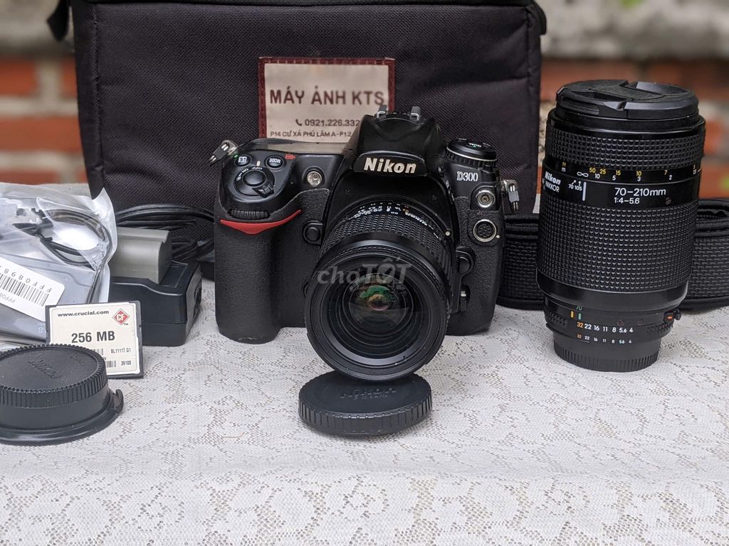 [Máy ảnh KTS] Nikon D300 Đen kèm 2 lens. Mua bán Máy ảnh, Máy quay tại Quận 6 Tp Hồ Chí Minh được đăng bởi may anh KTS hình 1