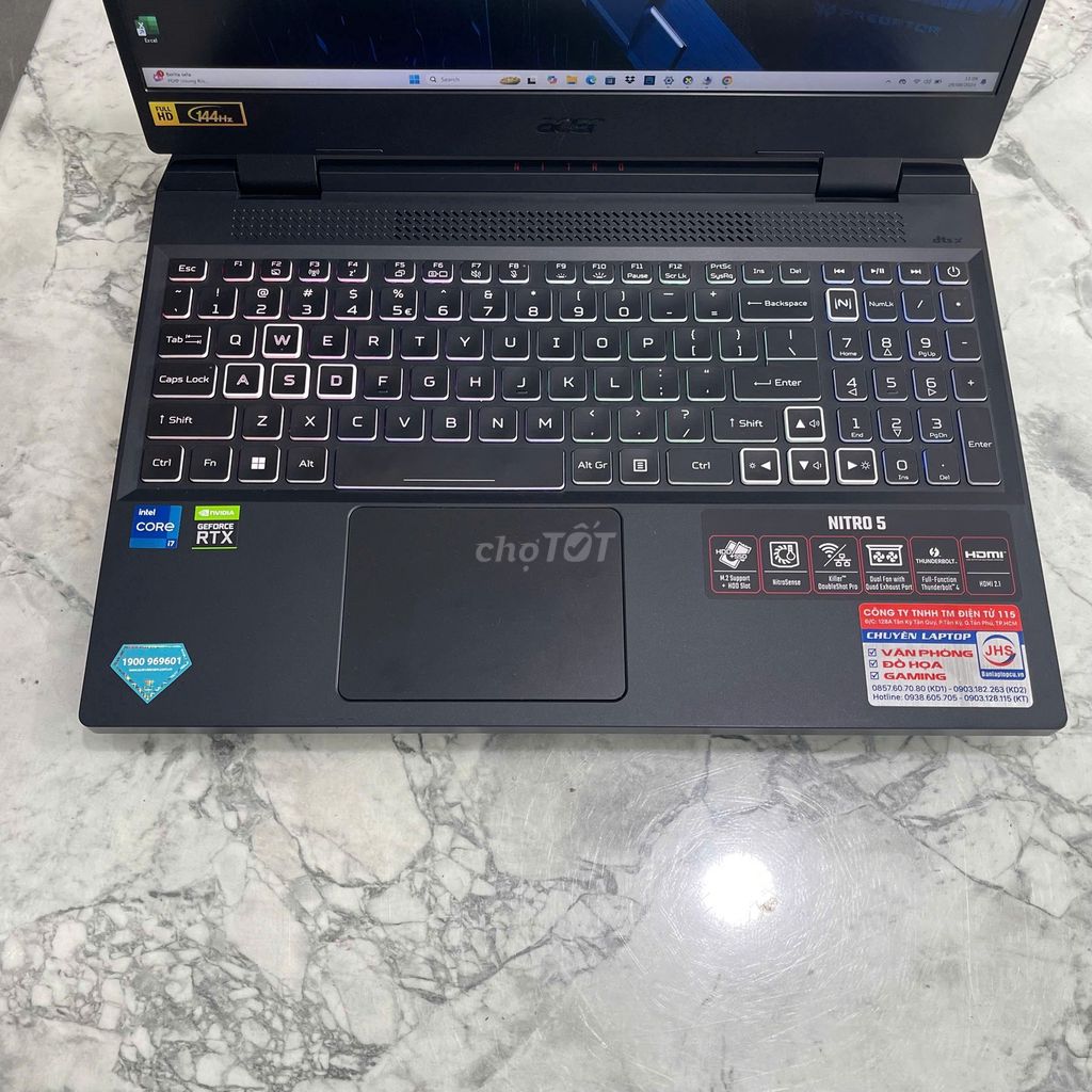 Acer Nitro 5 Tiger AN515-58 I7-12700H RTX 3050Ti. Mua bán Laptop tại Quận Tân Phú Tp Hồ Chí Minh được đăng bởi phan trọng thiện hình 2
