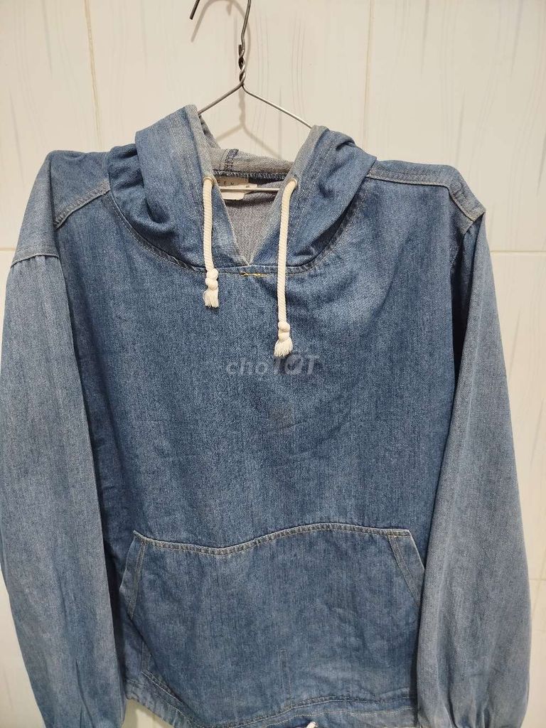 Áo hoodie jean SCENT BY LONDON