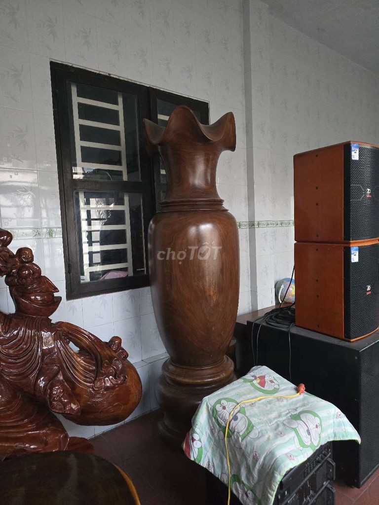 Lục bình Gỗ tự nhiên Nâu 2.5m. Mua bán Cây cảnh, đồ trang trí tại Thị xã Tân Uyên Bình Dương được đăng bởi atm hình 1