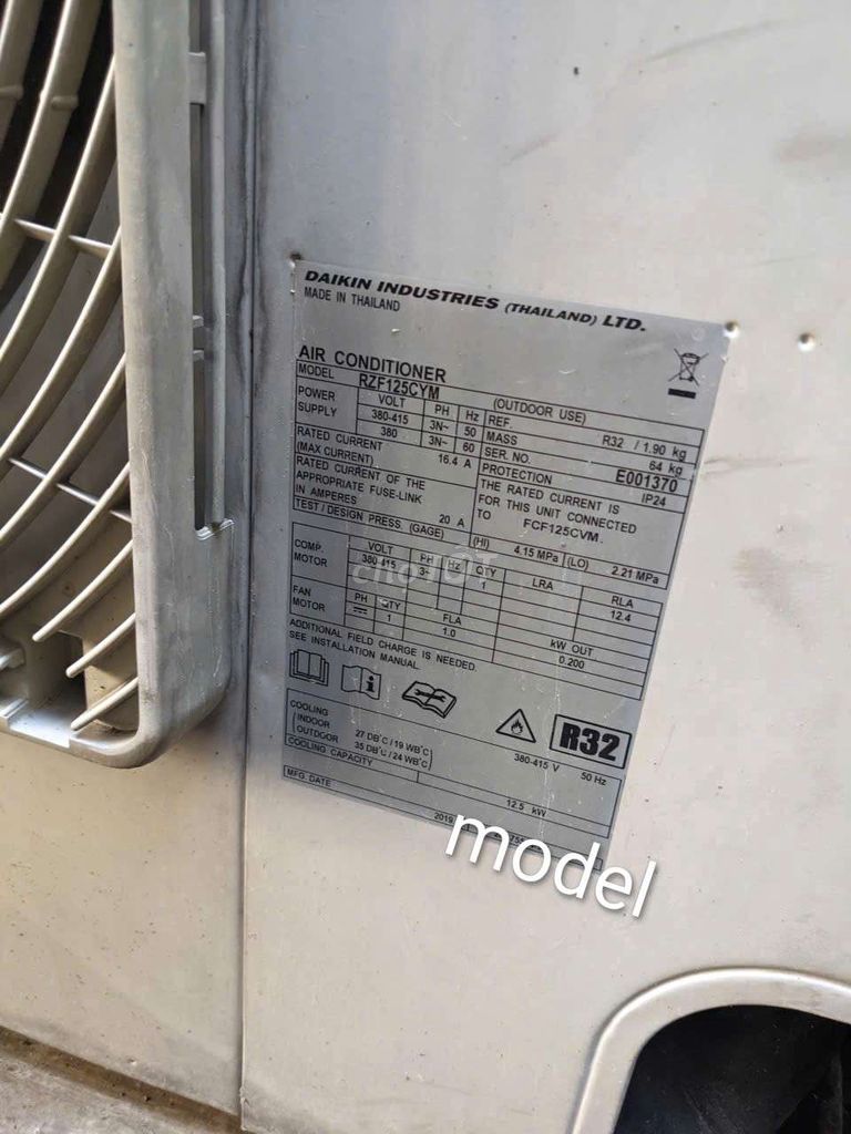 Điều hòa Daikin RZF125CYM Thái Lan Tiết kiệm điện. Mua bán Máy lạnh, điều hoà tại Thành phố Thủ Đức Tp Hồ Chí Minh được đăng bởi Chinhphan hình 1
