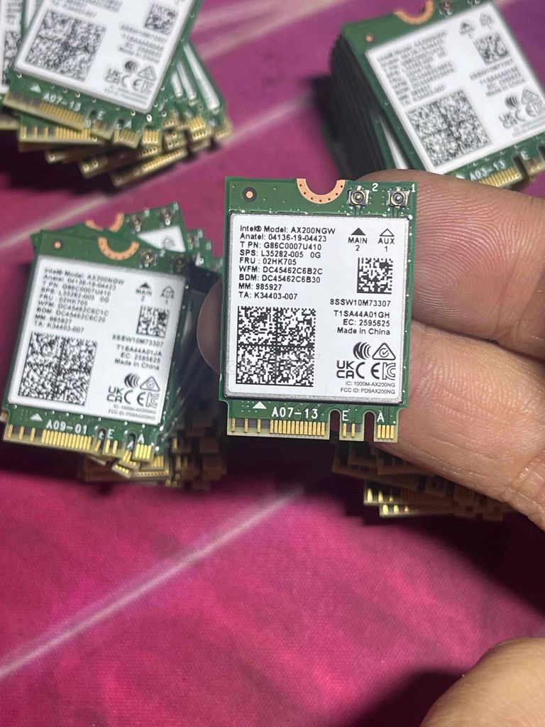 card wifi 6 intel ax200 lắp cho laptop, pc,..... Mua bán Linh kiện (RAM, Card...) tại Quận Đống Đa Hà Nội được đăng bởi ANH LAPTOP hình 1