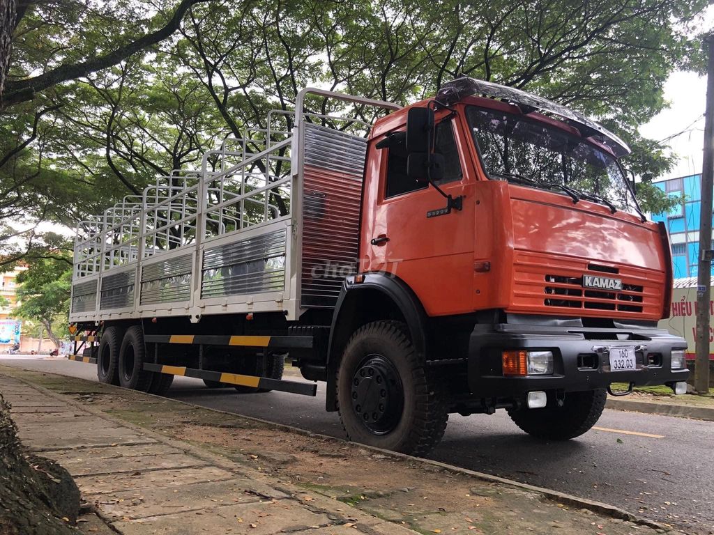 Tải thùng Kamaz 15T nhập khẩu Nga