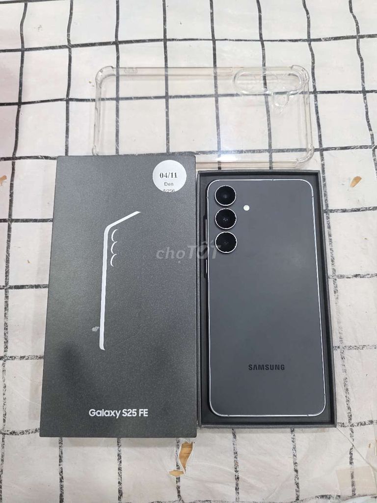 Samsung S25 FE 5G 256GB Đen titan Like New. Mua bán Điện thoại tại Quận Tân Phú Tp Hồ Chí Minh được đăng bởi Ngô Minh Mobile  hình 1