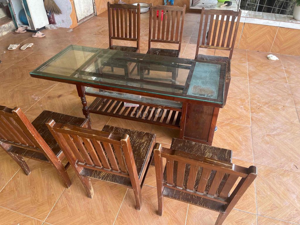 Thanh lý bộ bàn ghế g.ỗ ng.hiến. Mua bán Bàn ghế tại Huyện Xuân Trường Nam Định được đăng bởi trần văn bắc hình 1