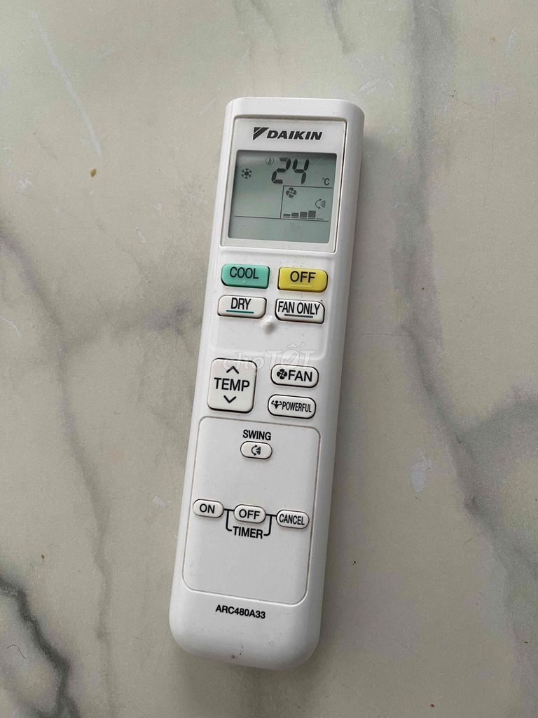 Điều khiển điều hòa Daikin thanh lý. Mua bán Máy lạnh, điều hoà tại Thành phố Thủ Đức Tp Hồ Chí Minh được đăng bởi mr B hình 1