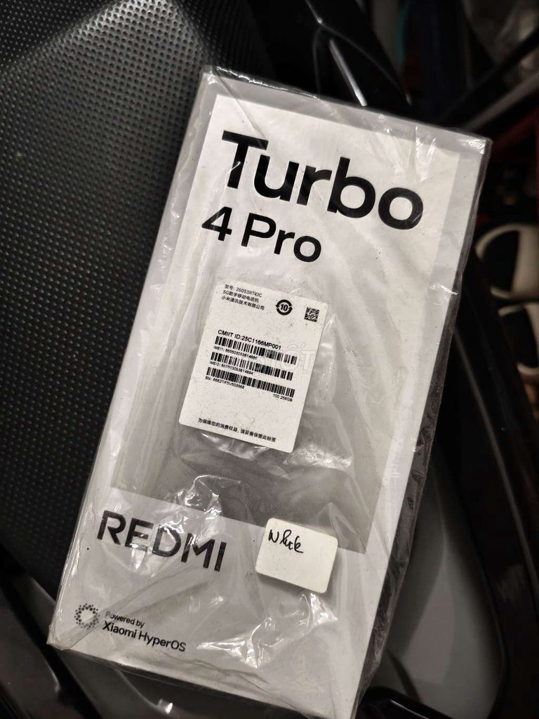 Xiaomi Redmi Turbo 4 Pro 12GB/256GB Trắng. Mua bán Điện thoại tại Huyện Bàu Bàng Bình Dương được đăng bởi DinhPhuc  hình 1