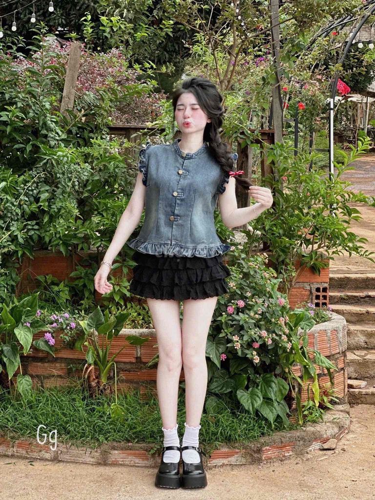 Set áo váy Jean Nữ Freesize Xanh Đen. Mua bán Quần áo tại Quận 10 Tp Hồ Chí Minh được đăng bởi Mai Thị Khánh Huyền hình 1