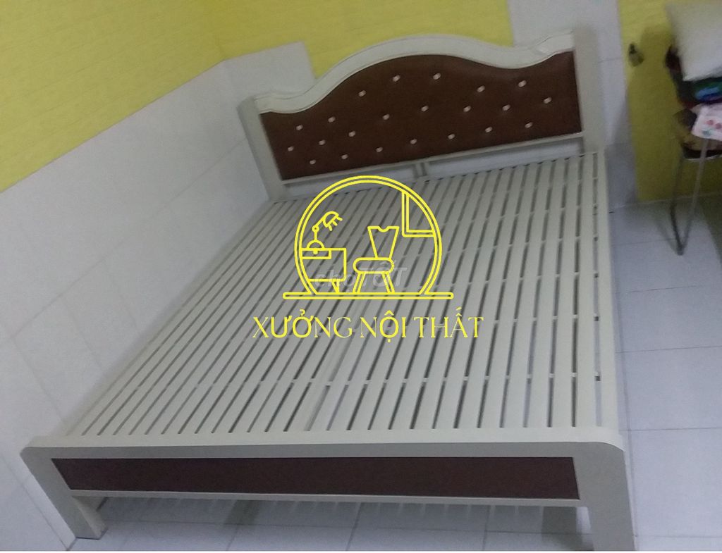 Giường Sắt Hộp 5x10_thiết kế đẹp