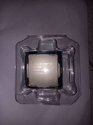 CPU i3 8100