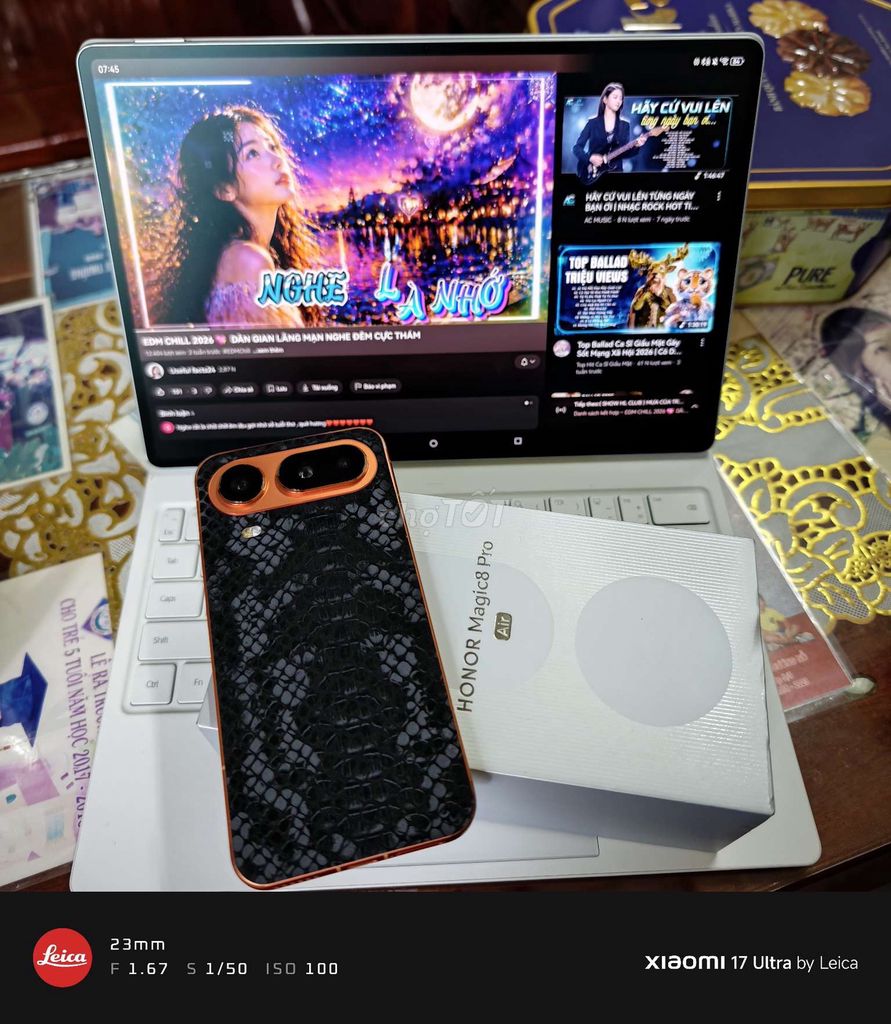 HONOR MAGIC 8 PTO AIR 512 FULLBOX . Mua bán Điện thoại tại Thành phố Huế Thừa Thiên Huế được đăng bởi Lâm Nguyễn Store Smartphone and Smartwatch hình 1