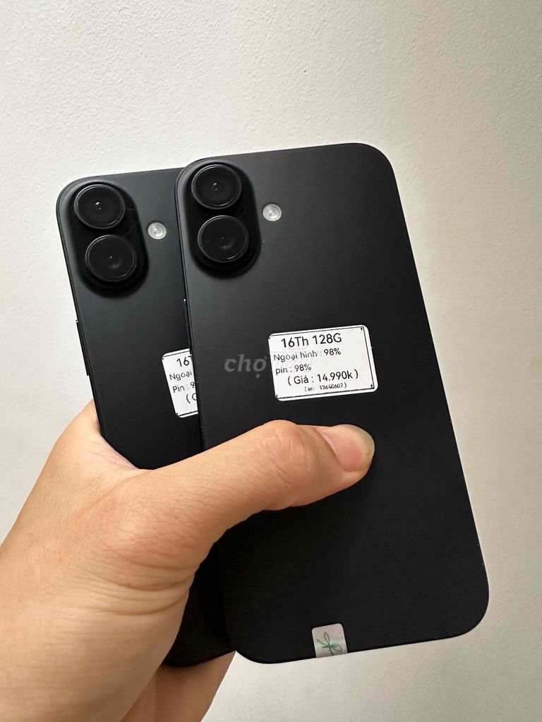iPhone 16 128GB Đen Nguyên bản pin 98 ko spa. Mua bán Điện thoại tại Quận Gò Vấp Tp Hồ Chí Minh được đăng bởi iphone cũ zin nguyên bản hình 1