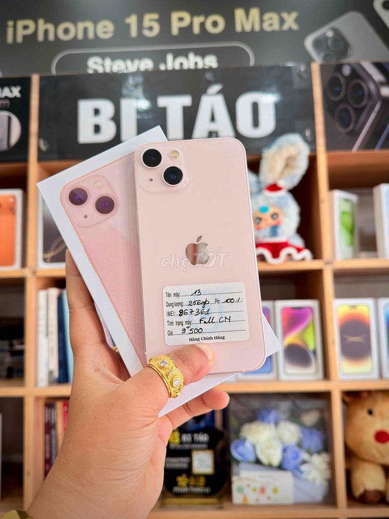 Apple iPhone 13 256GB Hồng. Mua bán Điện thoại tại Thành phố Long Xuyên An Giang được đăng bởi Bi Táo Store hình 1
