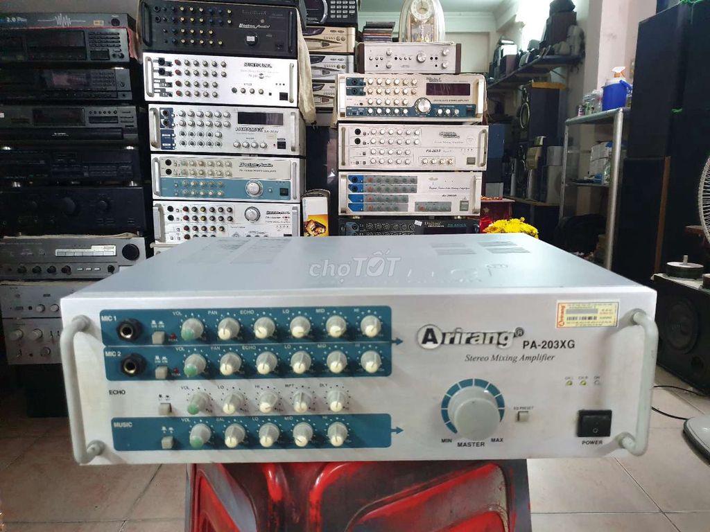 Ampli Arirang Pa 203XG ( hãng/8con. Mua bán Tivi, Âm thanh tại Quận 3 Tp Hồ Chí Minh được đăng bởi Xuanthuy hình 1