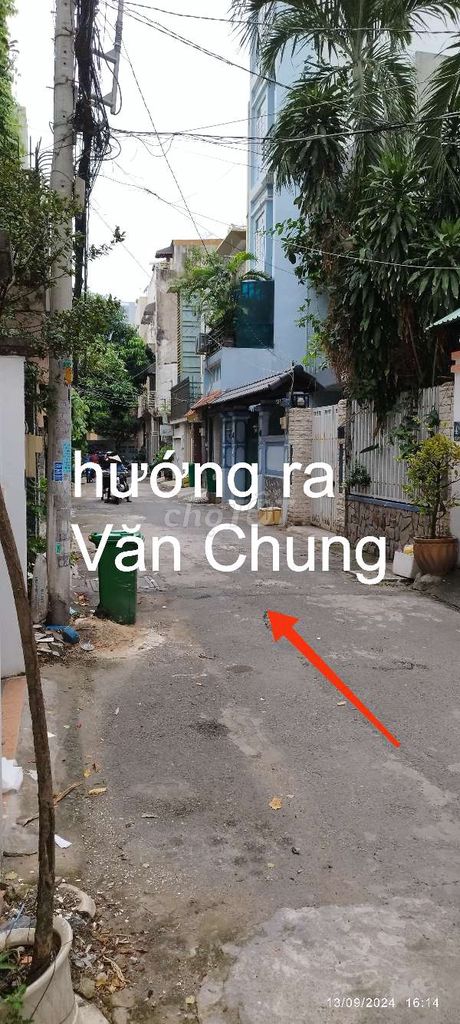 Nhà hẻm 6m,hơn 63m2, 3phòng ngủ,3wc