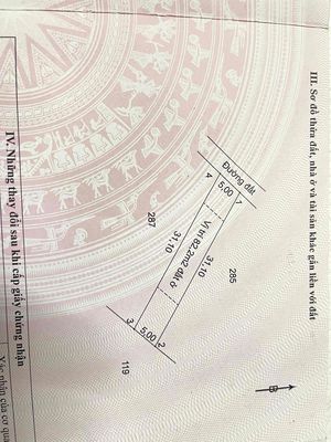 Chủ bán đất cách ngay Vòng Xoay Hắc Dịch - Châu Pha 30m
